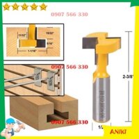 Mũi phay rãnh_Mũi soi rãnh T làm móc treo QE058