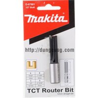 Mũi phay thẳng 12mm cốt 12.7mm 1/2"x12mm Makita D-07901