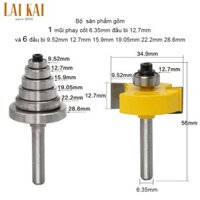 Mũi phay thẳng 7 bi