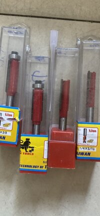 Mũi phay thẳng mũi phay cnc  ván hậu ván tầng cạnh ván 3-5-7-8-10-12-15-20-25 ly cốt 6 và 12 ly7