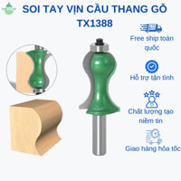 Mũi soi gỗ tay vịn cầu thang cốt 12.7mm - Hợp kim cao cấp chuyên dùng để sản xuất đồ gỗ nội thất