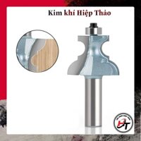 Mũi soi phào chỉ nổi cửa cánh tủ gỗ mũi phay đa giác có bi Xanh MSDGCB-X