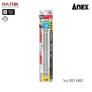 Mũi vặn vít 2 đầu có từ tính Anex No.395-DB2
