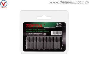 Mũi vít dẹt 1/4" Toptul FSAA0803G