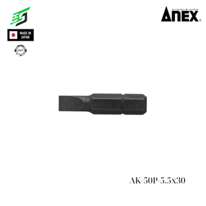 Mũi vít ngắn Anex AK-50P-5.5x30