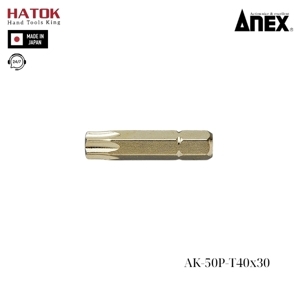 Mũi vít ngắn hoa thị Anex AK-50P-T40x30