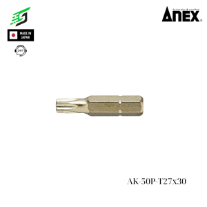 Mũi vít ngắn hoa thị Anex AK-50P-T27x30