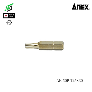 Mũi vít ngắn hoa thị Anex AK-50P-T25x30