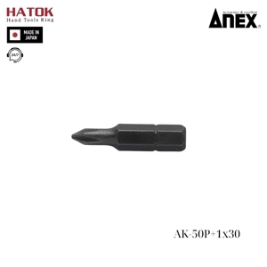 Mũi vít ngắn hoa thị Anex AK-50P+1x30