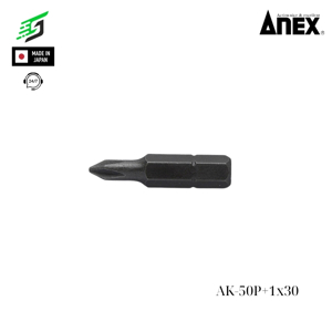 Mũi vít ngắn hoa thị Anex AK-50P+1x30