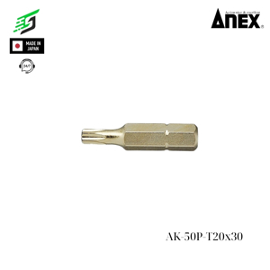 Mũi vít ngắn hoa thị Anex AK-50P-T20x30