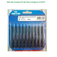 Mũi xiết vít bông T27 dài 70mm Kingtony 717027T