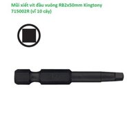 Mũi xiết vít đầu vuông RB2x50mm Kingtony 715002R (vĩ 10 cây)