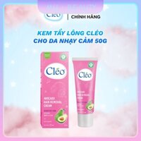 MUKem Tẩy Lông Cho Da Nhạy Cảm Cleo Avocado Hair Removal Cream Sensitive Skin 25g/50g N9UK