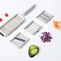 Multi-Purpose Vegetable Slicer Cheese Grater Cutter Stainless Steel Peeler Set