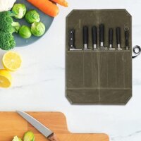 Multi-slot cutter storage bag túi đựng bộ đồ ăn nhẹ cho đi bộ đường dài