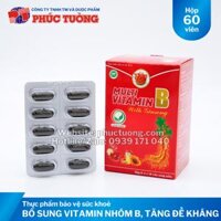 Multi Vitamin B Ginseng bổ sung các vitamin nhóm B cho cơ thể