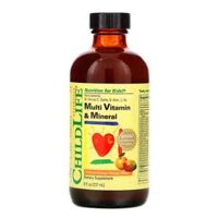 Multi Vitamin & Mineral ChildLife 237ml – Siro bổ sung vitamin và khoáng chất