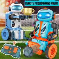 Multifunctional Programming Robot DIY 3 IN 1 Self-assembling 2.4GHz RC Remote Control Robots