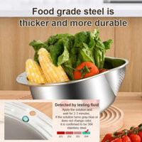 Multifunctional Stainless Steel Shredder Drainer Vegetable Cutter Potato Shredder