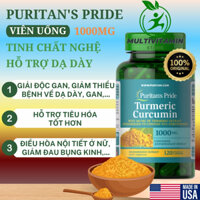 Multivitamin Store - Viên Uống Tinh Chất Nghệ Hỗ Trợ Dạ Dày Turmeric Curcumin Puritan's Pride 1000mg