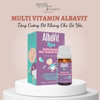 Multivitamin Tăng Cường Đề Kháng Cho Bé Albavit Kids Multivitamin Max Soluble Drops