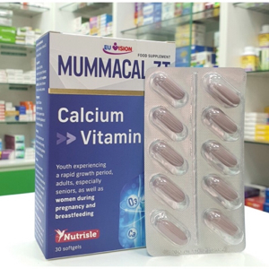 MummaCal-ZT – Bổ sung canxi và vitamin D3 cho phụ nữ thai kỳ