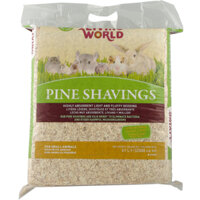 Mùn cưa lót chuồng cho thỏ và chuột Living World Pine Shavings Small Animal Bedding