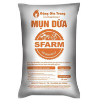 Mụn dừa (cám dừa , dừa xay nhuyễn ) SFARM đã qua xử lí bao 50dm3 (8-12kg)