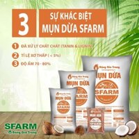 Mụn Dừa SFARM Đã Xử Lý (Bao 20dm3, 50dm3, 100dm3) | Nông nghiệp Cần Thơ