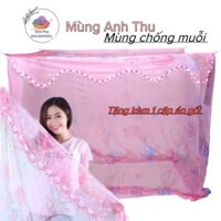 Mùng chống muỗi Anh Thu - Tặng 1 Cặp Áo Gối
