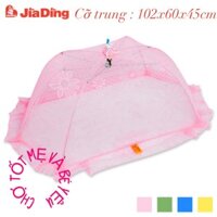 Mùng Chụp Cho Bé Chống Muỗi Jiading Loại Tổt Bền Cứng Cáp (Cỡ Trung)