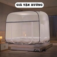 Mùng chụp khung tự bung đỉnh vuông Kiều Phi, Màn chụp tự bung người lớn gấp gọn chống muỗi thông minh