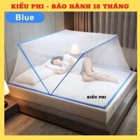 Mùng chụp khung xếp cao cấp gấp gọn Kiều Phi - màn tự bung kiểu xếp chống muỗi hiệu quả kho Kiều Phi