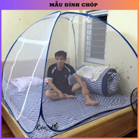 Mùng chụp màn chụp tự bung khung gấp gọn Kiều Phi đỉnh chóp 1m2, 1m4 1m6, 1m8, 2m2 chống muỗi tiện dụng