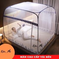 Mùng chụp tự bung cao cấp chống muỗi Màn Chụp Tự Bung người lớn đỉnh rộng gấp gọn 1m2 1m6 1m8 2m2 siêu bền
