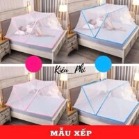 Mùng chụp tự bung chống muỗi Kiều Phi - Màn ngủ chụp tự bung gấp gọn tiện dụng người lớn xếp thông minh