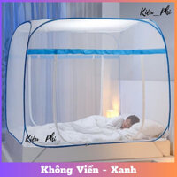 Mùng chụp tự bung gấp gọn đỉnh vuông- Màn chụp Kiều Phi 1m2 1m6 1m8 2m2 trùm tiện lợi