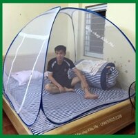 Mùng chụp tự bung gấp gọn chống muỗi đỉnh chóp, Màn chụp tự bung người lớn ngủ 1m2 1m6 1m8 2m2 siêu bền