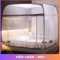 Mùng chụp tự bung khung gấp gọn thông minh cao cấp - Màn chụp tự bung người lớn 1m2, 1m6, 1m8 2m2 đỉnh vuông