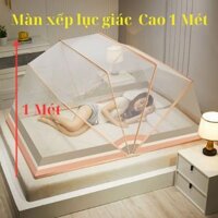 Mùng chụp tự bung khung xếp người lớn cao cấp chống muỗi - Màn chụp tự bung gấp gọn tiện dụng thông minh
