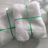Mùng cước trắng 2m x 2m, 2mx3m, 2mx4m cao 1m6, nuôi ếch, cá,...