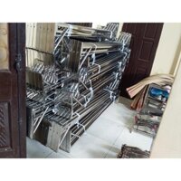 Mùng khung inox cao cấp 100% Chỉ Khung