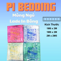 Mùng LaDe in bông mưu trí 1m6___1m8 x 2m Pi Bedding - Giá tại xưởng