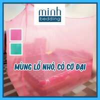 Mùng lỗ nhỏ 1m2-1m6-1m8-3m vải valize siêu bền không nổ sợi Minh Bedding