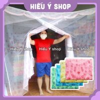 Mùng lỗ nhỏ CÓ CỬA Hiếu Ý chống được muỗi con, dai bền không nổ sợi, đủ size 1m8-3m-4m
