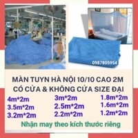 Mùng Màn Tuyn Chống Muỗi - Màn Không Cửa - 2.5m x 2m