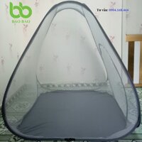 Mùng ngồi thiền kim tự tháp BẢO BẢO - XÁM