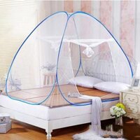 Mùng Ngủ Chụp Thông Minh 2m2x2m, Màn Chụp Tự Bung, Mùng Xếp Gấp Gọn Tiện Lợi ngủ ngon giất
