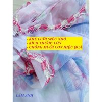 Mùng Ngủ Lưới Nhỏ NHất Loại Lớn 3M, Mùng Chống Muỗi Con An Toàn